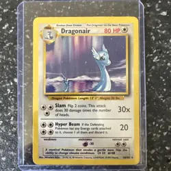 Dragonair Base Set 18/102 Regular Rare - Pokemon - Image 1