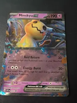 Pokemon Mimikyu EX, Promo, Holo, SV Black Star Promos, SVPEN 004 - Image 1