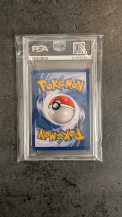 PSA 8 NM - MINT 1999 BASE SET POKEMON BULBASAUR 44/102 #44 WOTC TCG GRADED - Image 4