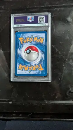 PSA 8 NM - MINT 1999 BASE SET POKEMON SQUIRTLE 63/102 #63 WOTC GRADED CARD - Image 2