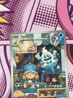Pokemon TCG - Vanillish 190/182 - Paradox Rift - IR - UNSTAMPED - NM/M - Image 2