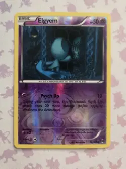 Elgyem 73/162 XY Breakthrough Reverse Holo Foil Rare Pokemon Tcg Card NM +🎁 - Image 1