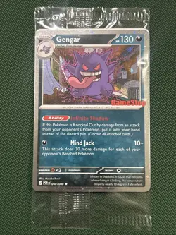 Pokemon GameStop Stamped Exclusive Gengar Promo Sealed 050/088 - Image 1