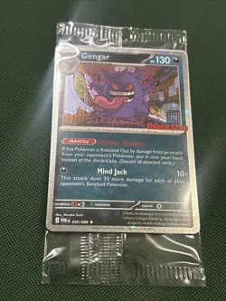 Pokemon GameStop Stamped Exclusive Gengar Promo Sealed 050/088 - Image 2