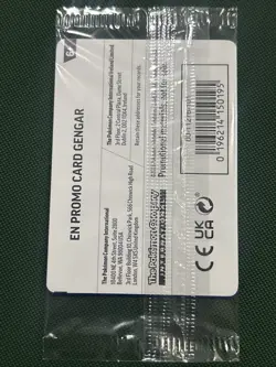 Pokemon GameStop Stamped Exclusive Gengar Promo Sealed 050/088 - Image 3