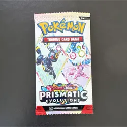 Pokemon TCG Booster Pack Prismatic Evolutions 10 Cards Umbreon Espeon - Image 1