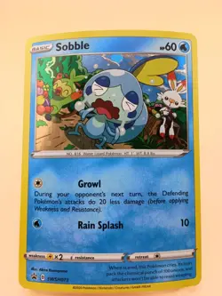 Sobble - 2020 Pokemon Black Star Promo Holo Rare #SWSH073 - LP - Image 1