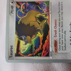 Pokemon Tauros EX Crystal Guardians 12/100 Holo Basic 70 HP World Championships… - Image 5