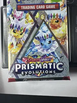 22.51g Prismatic Evolutions Pokemon Booster Pack New Sealed - Image 2