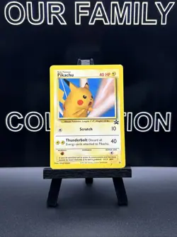 Pikachu (SNAP Promo) 26 WOTC Black Star Promo Pokemon Card - Image 1