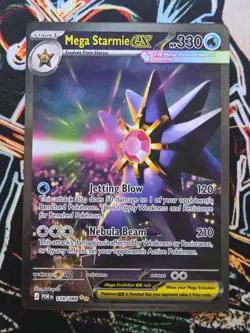 Pokemon TCG Mega Starmie EX 118/088 Special Illustration Rare Perfect Order NM/M - Image 1