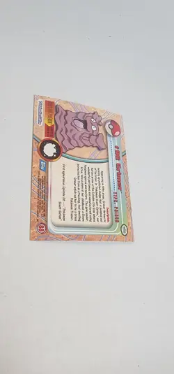 2000 Topps Pokemon Blue Logo: Grimer Foil #88 - Image 4
