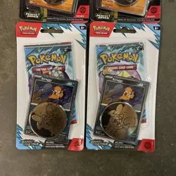 2 Pokemon TCG Scraggy Booster Packs with Coin/journey Together Blister Packs+2 - Image 2