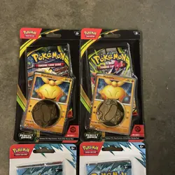 2 Pokemon TCG Scraggy Booster Packs with Coin/journey Together Blister Packs+2 - Image 3