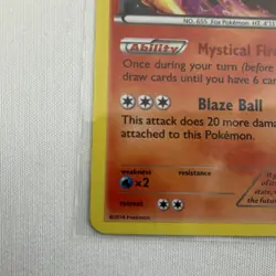 Pokemon TCG Delphox 26/146 XY Holo Rare Stage 2 140 HP Blaze Ball 5ban 2014 - Image 4