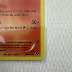 Pokemon TCG Delphox 26/146 XY Holo Rare Stage 2 140 HP Blaze Ball 5ban 2014 - Image 5