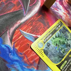 Pokemon Tyranitar 29/165 Expedition Base Set Holo Nintendo 2002 *SWIRL* - Image 5