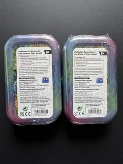Pokemon TCG - Prismatic Evolutions - Mini Tins x2 - Sylveon + Leafeon - Sealed - Image 2