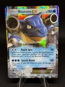 Blastoise EX Black Star Promo XY30 Holo Pokemon TCG NM - Image 1