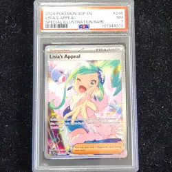 2024 Pokemon SIR Lisia's Appeal SSP 246/191 | PSA 7 Near Mint - Image 1