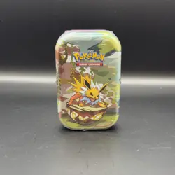 Pokemon TCG: S&V Prismatic Evolutions Jolteon Mini Tin (2 Packs) New & Sealed ✅ - Image 1
