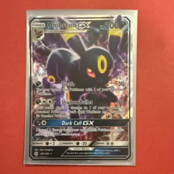 Pokemon Umbreon GX 80/149 SM Base Set Ultra Rare Holo 200 HP - Image 3