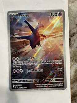 Surging Sparks Pokemon LATIOS 203/191 mint FREE SH - Image 1