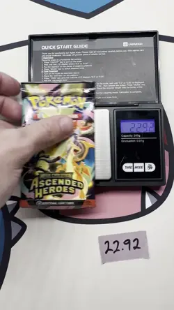 The HEAVIEST Pack On EBay- Ascended Hero’s Booster Pack- God Pack!!U Pokemon TCG - Image 2