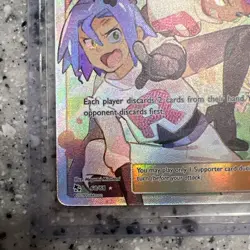 Jessie & James (Full Art) 68/68 - Pokemon Sw/Sh Hidden Fates - NM - Image 2