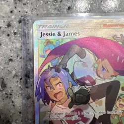 Jessie & James (Full Art) 68/68 - Pokemon Sw/Sh Hidden Fates - NM - Image 3