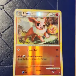 Pokemon Flareon Stage 1 Fire 90 HP Call of Legends Reverse Holo 44/95 Flamethro… - Image 1