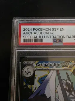 Archaludon ex 241/191 SIR Special Illustration Surging Sparks PSA 9 MINT Pokemon - Image 5