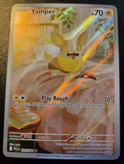 Yamper 099/094 Illustration Rare Mega Evolution: Phantasmal Flames Pokemon TCG - Image 1
