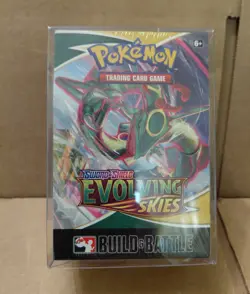 Pokemon Sw&Sh Evolving Skies Build and Battle Box Factory SEALED w/ Protector - Image 1