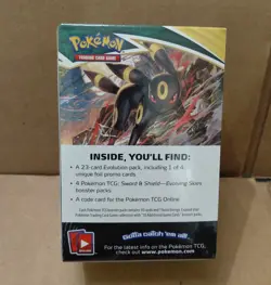 Pokemon Sw&Sh Evolving Skies Build and Battle Box Factory SEALED w/ Protector - Image 5