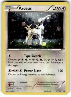 Pokemon TCG Arceus XY Black Star Promos Holo XY197 LP - Image 1