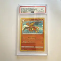 Pokemon Special Delivery Charizard SWSH075 Promo Holo PSA 9 Sword & Shield 2022 - Image 1