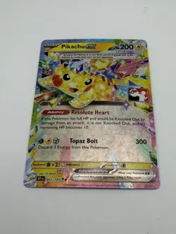 Pikachu EX 057/191 Play! Pokemon League Stamp Promo Prize Pack 7 Near Mint - Image 2