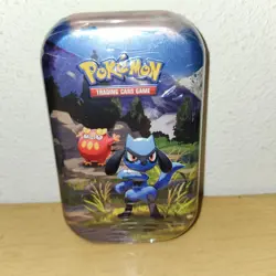Pokemon TCG Mega Evolution-Ascended Heroes Mini Tin Riolu & Darumaka - Image 2