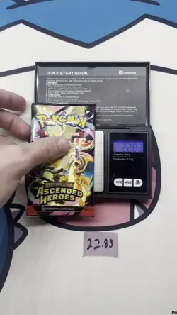 The HEAVIEST Pack On EBay- Ascended Hero’s Booster Pack- God Pack!!U Pokemon TCG - Image 2