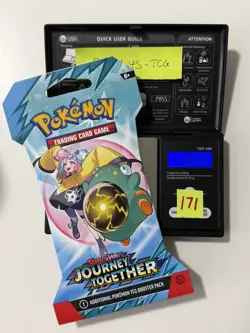 (HEAVY)🔥32.61g Pokemon TCG Journey Together Sleeved Booster Pack Factory Sealed - Image 1