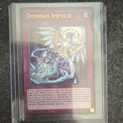 Konami Dominus Impulse Trap 1st Edition Yu-Gi-Oh! TCG Card - Image 1