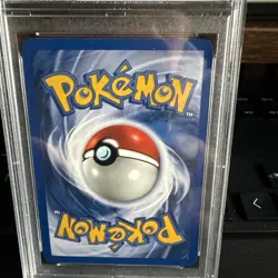 2000 Pokemon TCG Rocket Dark Gyarados HOLO 1st Edition 8/82 PSA 8 Swirl - Image 4