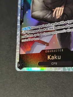 One Piece TCG English Kaku Cp9 OP03-080 Super Rare Foil - Image 3
