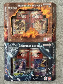 One Piece TCG Illustration Box Vol.5 & Vol.6 New Sealed | ENGLISH | IBO5 IBO6 - Image 1