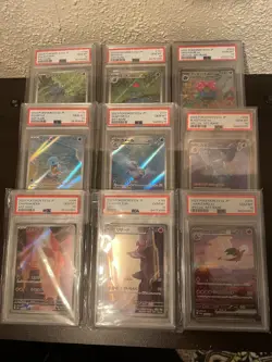Pokemon 151 Japanese Starter set - 9 Cards - All PSA Gem Mint 10 - Image 2