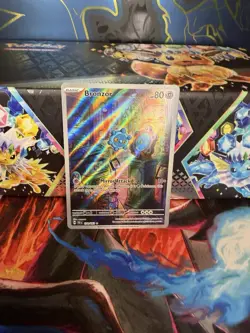Pokemon TCG Bronzor 170/162 Temporal Forces- Illustration Rare- Pack Fresh- NM - Image 2