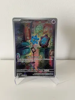 Bronzor - 170/162 - Illustration Rare - Temporal Forces - Pokemon Card NM - Image 1