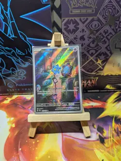Pokemon TCG: Bronzor 170/162 Sv05: Temporal Forces Illustration Rare -NM - Image 1