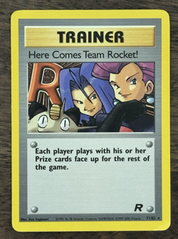 Here Comes Team Rocket! 71/82 - MP Non-Holo Rare Trainer Pokemon WOTC - Image 1